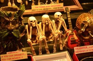 Three Skeletons